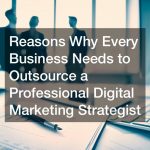 Reasons Why Every Business Needs to Outsource a Professional Digital Marketing Strategist