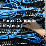 Purple Computer Keyboard