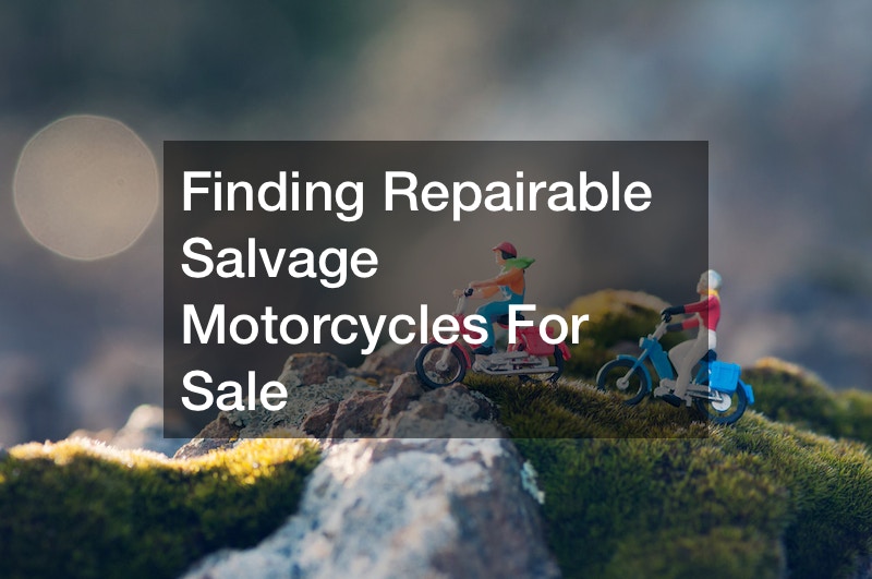 Finding Repairable Salvage Motorcycles For Sale